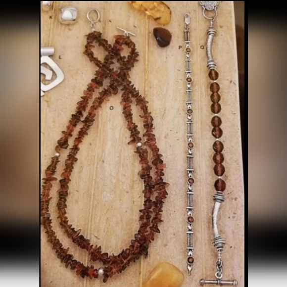 Rare Silpada Sterling Silver & Topaz Bracelet - Picture 8 of 10